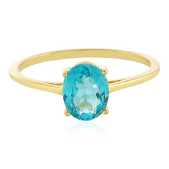 Bague en argent et Apatite