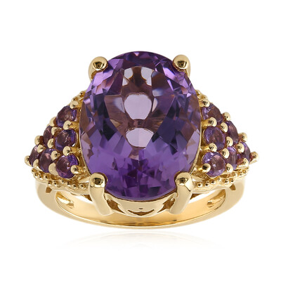 Bague en argent et Améthyste