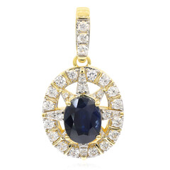 Pendentif en or et Saphir bleu (Remy Rotenier)