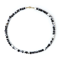 Collier en argent et Jaspe zébré