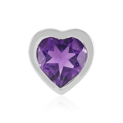 Pendentif en argent et Améthyste de Zambie
