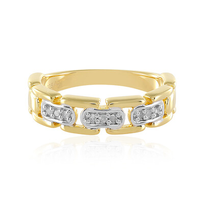 Bague en argent et Diamant I3 (J)