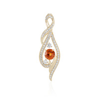 Pendentif en or et Grenat Spessartite (AMAYANI)