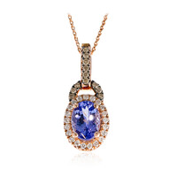 Collier en or et Tanzanite AAA