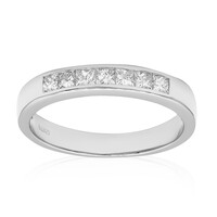 Bague en platine et Diamant SI2 (G)