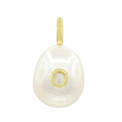 Pendentif en argent et Perle de culture d'eau douce (MONOSONO COLLECTION)