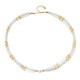 Collier en argent et Perle blanche de culture d'eau douce (Riya)