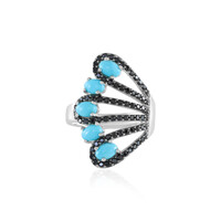 Bague en argent et Turquoise Sleeping Beauty