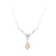 Collier en argent et Citrine
