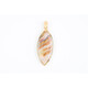 Pendentif en argent et Agate dentelle