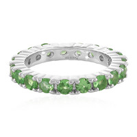 Bague en argent et Grenat Tsavorite