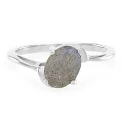 Bague en argent et Labradorite