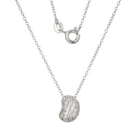 Collier en argent et Zircon (Adela Silber)