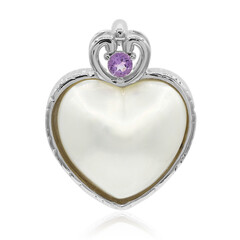 Pendentif en argent et Perle de Mabé (TPC)