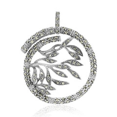 Pendentif en argent et Marcassite