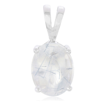 Pendentif en argent et Quartz rutile de Mutuca