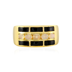 Bague en argent et Opale Welo