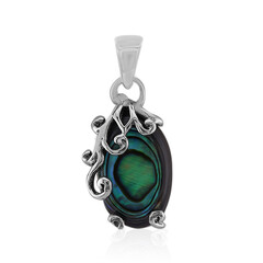 Pendentif en argent et Coquillage d'Abalone (Art of Nature)