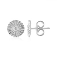 Boucles d'oreilles en argent et Diamant I2 (I)