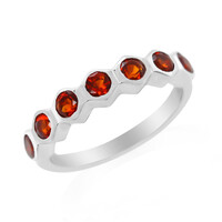 Bague en argent et Citrine Madère