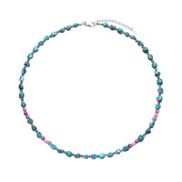 Collier en argent et Turquoise