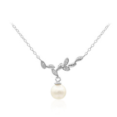 Collier en argent et Perle de culture d'eau douce