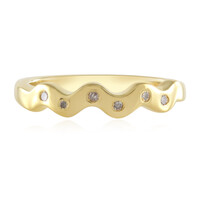 Bague en argent et Diamant I2 (I)