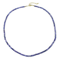 Collier en argent et Tanzanite