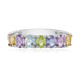 Bague en argent et Améthyste