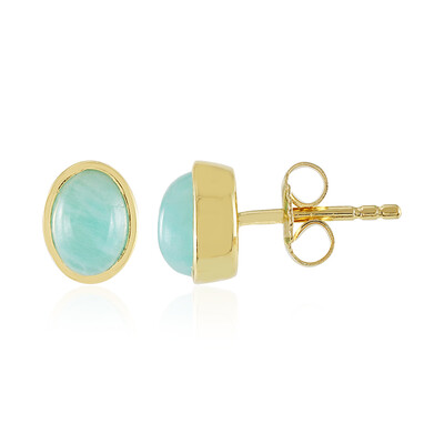 Boucles d'oreilles en argent et Amazonite