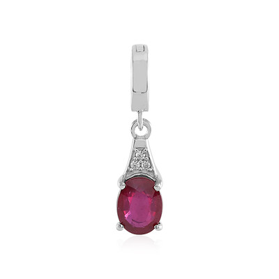 Pendentif en argent et Rubis de Bemainty