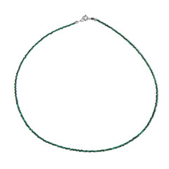 Collier en argent et Malachite