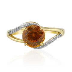 Bague en or et Sphalérite