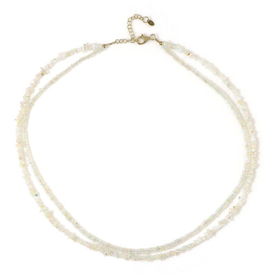 Collier en argent et Opale Welo
