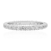 Bague en argent et Zircon