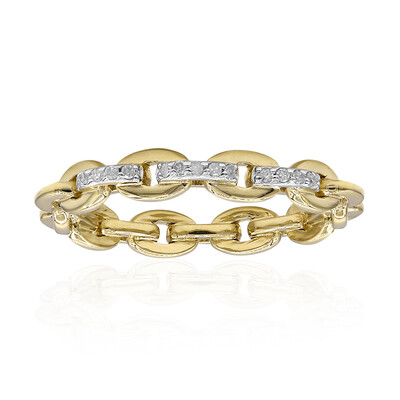 Bague en argent et Diamant I3 (I)