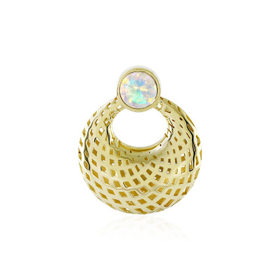 Pendentif en or et Opale Welo (Ornaments by de Melo)