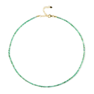 Collier en argent et Emeraude de Zambie