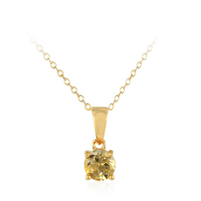 Collier en argent et Citrine