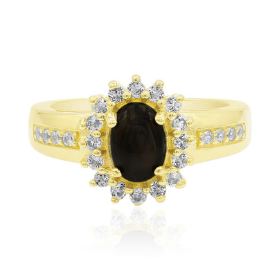 Bague en argent et Opale Mezezo