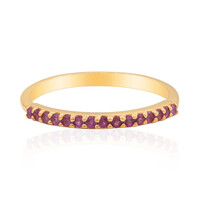 Bague en or et Rubis de Madagascar