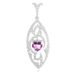 Pendentif en argent et Topaze raisin