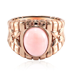 Bague en argent et Opale rose (TPC)