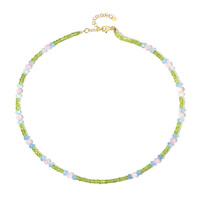 Collier en argent et Péridot
