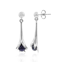 Boucles d'oreilles en argent et Perle de culture d'eau douce (TPC)