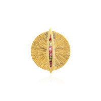Pendentif en argent et Tourmaline