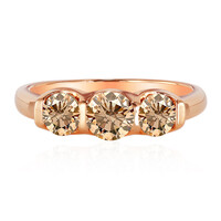 Bague en or et Diamant rose de France VS1 d'Argyle