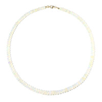 Collier en or et Opale Welo