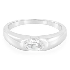 Bague en argent et Béryl de l'Himalaya