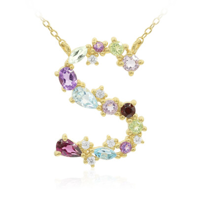 Collier en argent et Grenat Rhodolite
